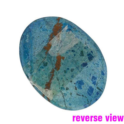 OOAK Cabochon - Alunite with Copper - Oval