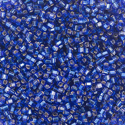 Miyuki Cube - 1.8mm - Silver Lined Cobalt