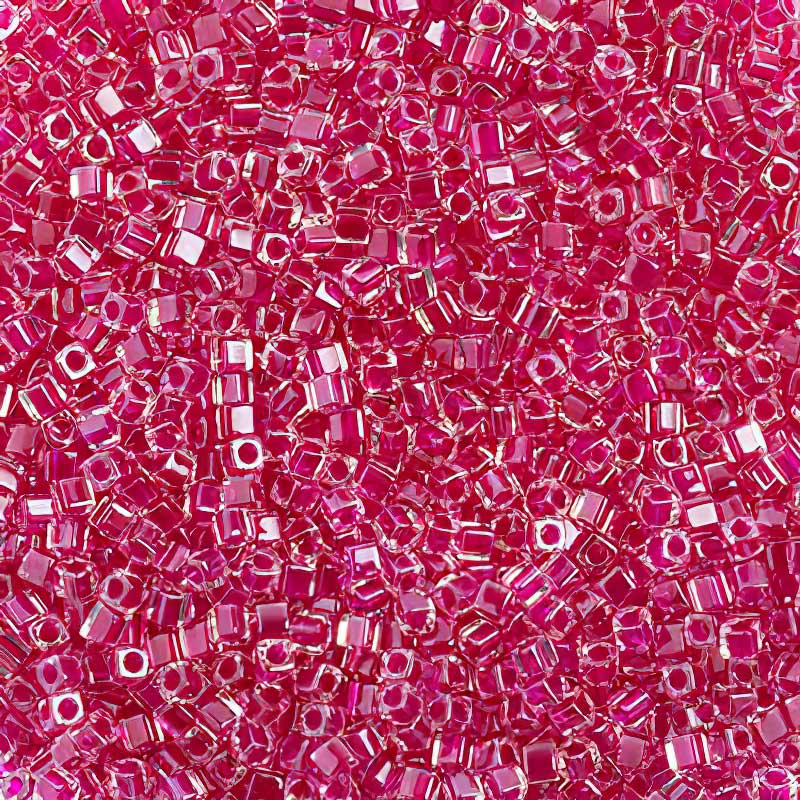 Miyuki Cube - 1.8mm - Fuchsia Luster