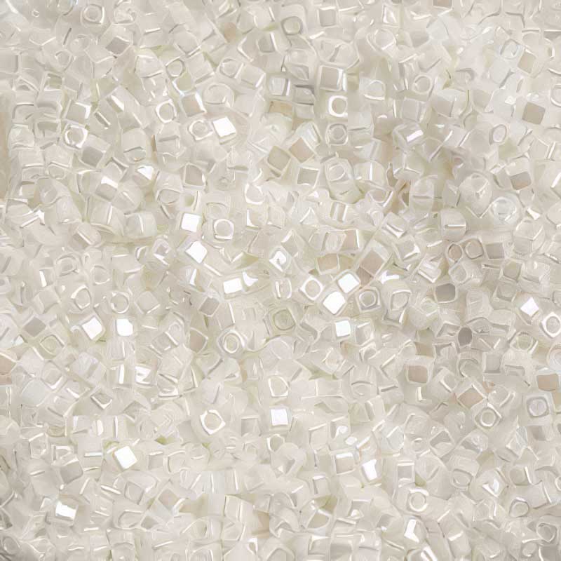 Miyuki Cube - 1.8mm - White Pearl Opaque Luster