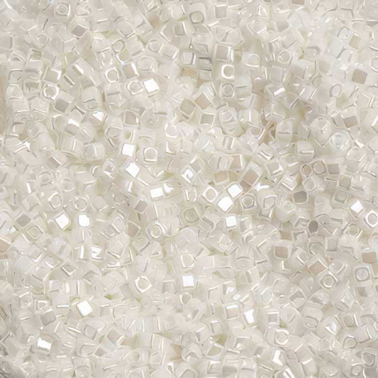 Miyuki Cube - 1.8mm - White Pearl Opaque Luster