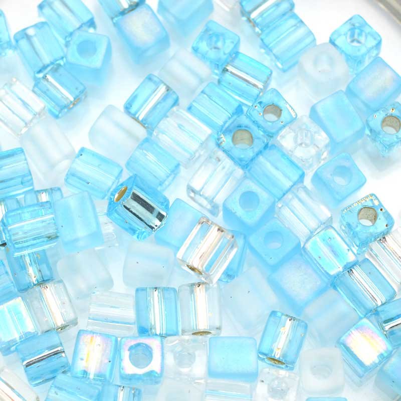 Miyuki Cube - 4mm - Frostland Mix