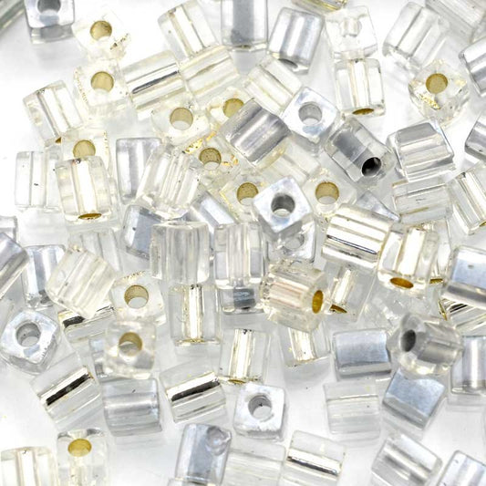 Miyuki Cube - 4mm - Diamonds in the Sky Mix