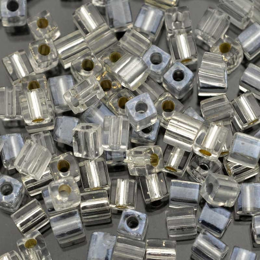 Miyuki Cube - 4mm - Diamonds in the Sky Mix