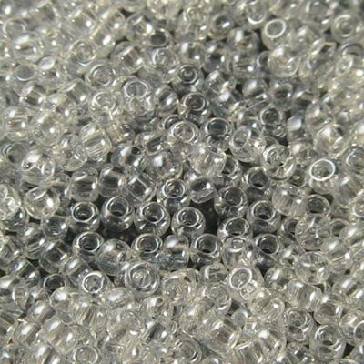 Toho Seed Beads - 11/0 - Transparent Lustered Crystal