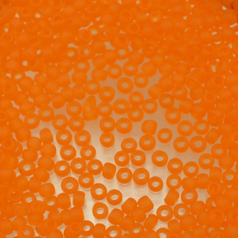 Toho Seed Beads - 11/0 - Frosted Transparent Hyacinth