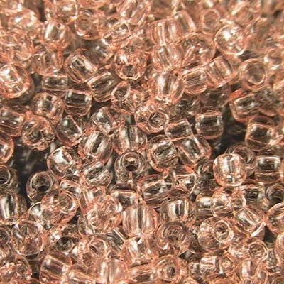 Toho Seed Beads - 11/0 - Transparent Rosaline