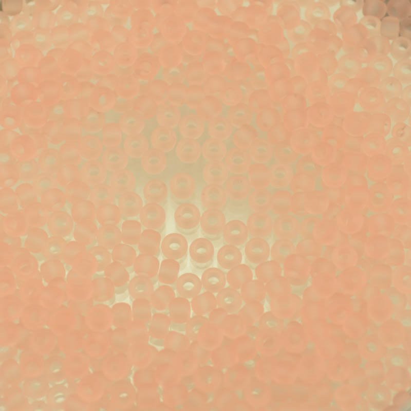 Toho Seed Beads - 11/0 - Frosted Transparent Rosaline