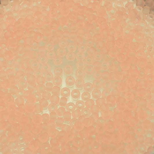 Toho Seed Beads - 11/0 - Frosted Transparent Rosaline