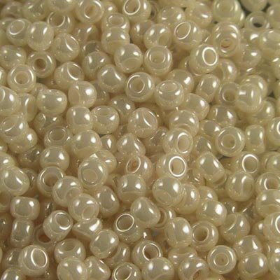 Toho Seed Beads - 11/0 - Opaque Lustered Cream