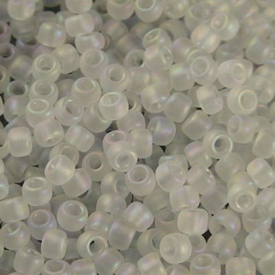 Toho Seed Beads - 11/0 - Frosted Transparent AB Crystal