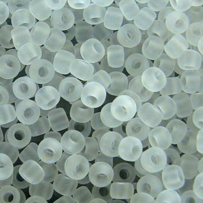 Toho Seed Beads - 11/0 - Frosted Transparent Crystal