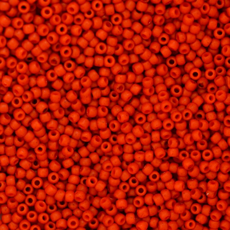 Toho Seed Beads - 11/0 - Semi Glazed Orange