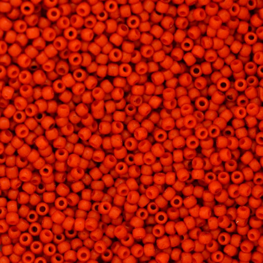 Toho Seed Beads - 11/0 - Semi Glazed Orange