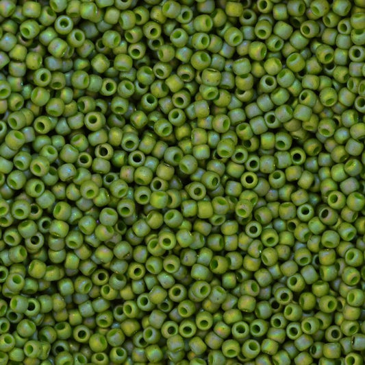 Toho Seed Beads - 11/0 - Semi Glazed Rainbow Honeydew