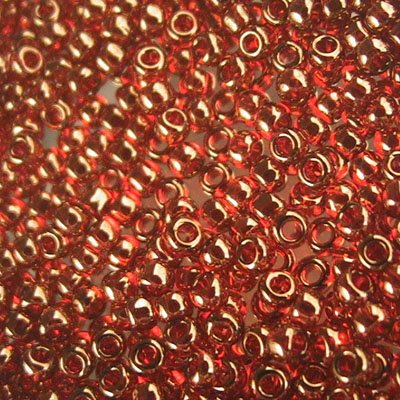 Toho Seed Beads - 11/0 - Gold Lustered African Sunset