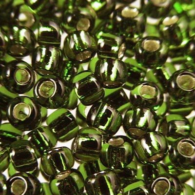 Toho Seed Beads - 11/0 - Silver-Lined Olivine