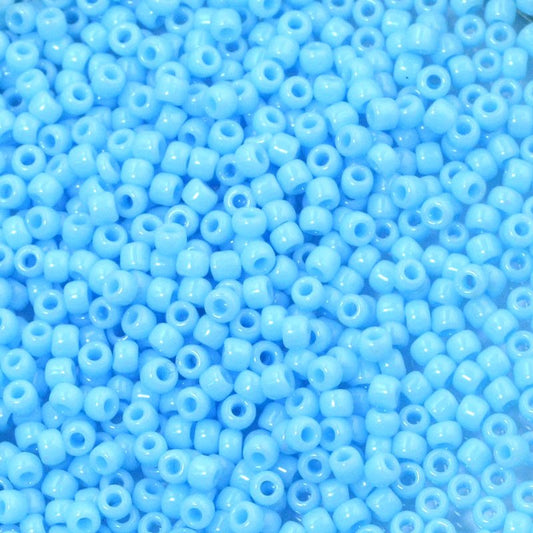 Toho Seed Beads - 11/0 - Opaque Spring Sky Blue
