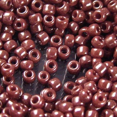 Toho Seed Beads - 11/0 - Opaque Red Brown