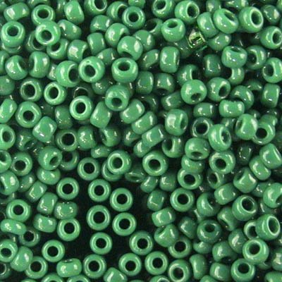 Toho Seed Beads - 11/0 - Opaque Forest Green