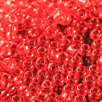 Toho Seed Beads - 11/0 - Transparent Cherry