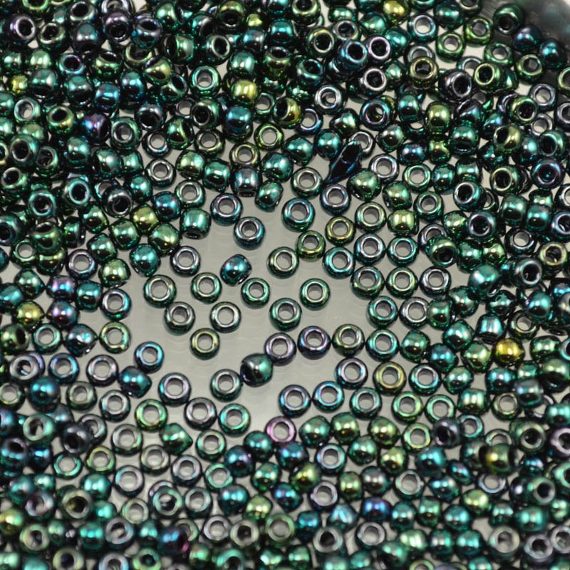 Toho Seed Beads - 11/0 - Higher Metallic June Bug