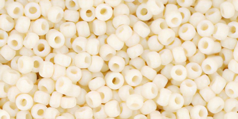 Toho Seed Beads - 11/0 - Opaque Light Beige