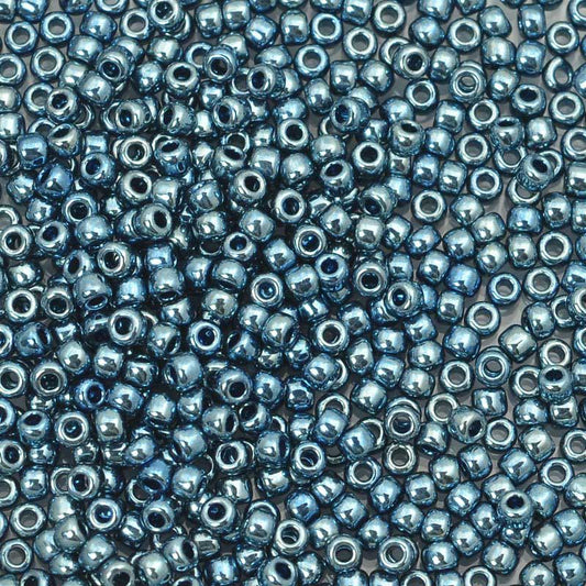 Toho Seed Beads - 11/0 - Galvanized Peacock Blue