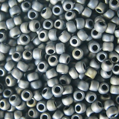 Toho Seed Beads - 11/0 - Matt Opaque Slate Grey