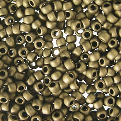 Toho Seed Beads - 11/0 - Matt Opaque Soft Brown