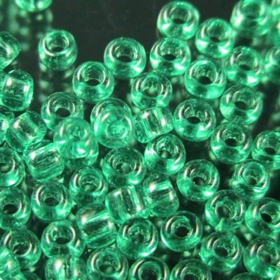 Toho Seed Beads - 11/0 - Transparent Dark Peridot