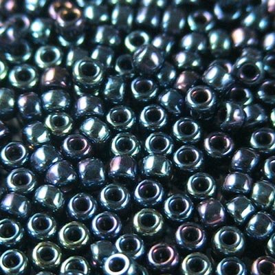 Toho Seed Beads - 11/0 - Metallic Navy Iris