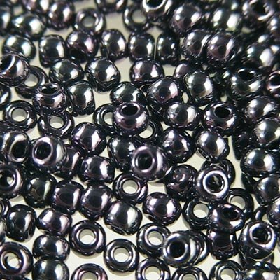 Toho Seed Beads - 11/0 - Metallic Gunmetal
