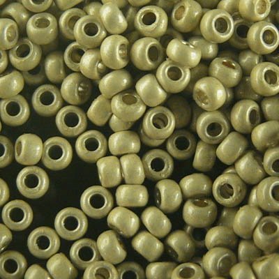 Toho Seed Beads - 11/0 - Matt Galvanized Light Gold [Permanent Finish]