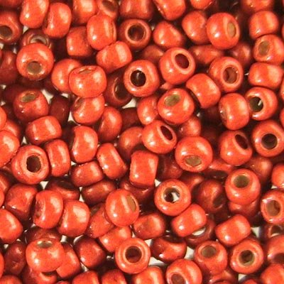 Toho Seed Beads - 11/0 - Matte Galvanized Pumpkin [Permanent Finish]