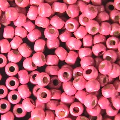 Toho Seed Beads - 11/0 - Matte Galvanized Fuchsia [Permanent Finish]