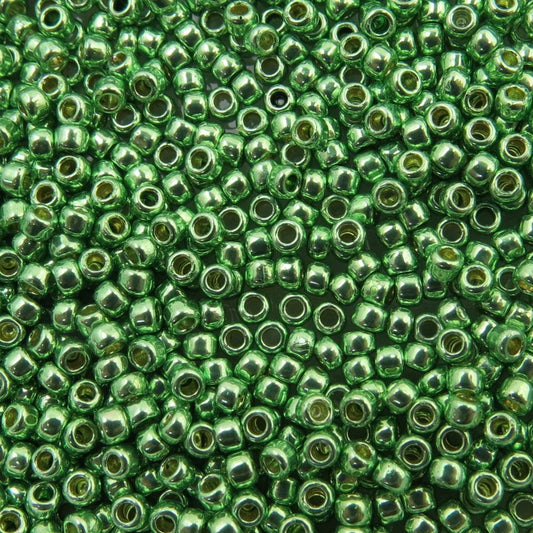 Toho Seed Beads - 11/0 - Galvanized Light Green [Permanent Finish]