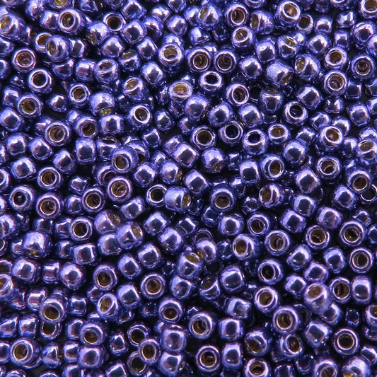 Toho Seed Beads - 11/0 - Galvanized Eggplant [Permanent Finish]