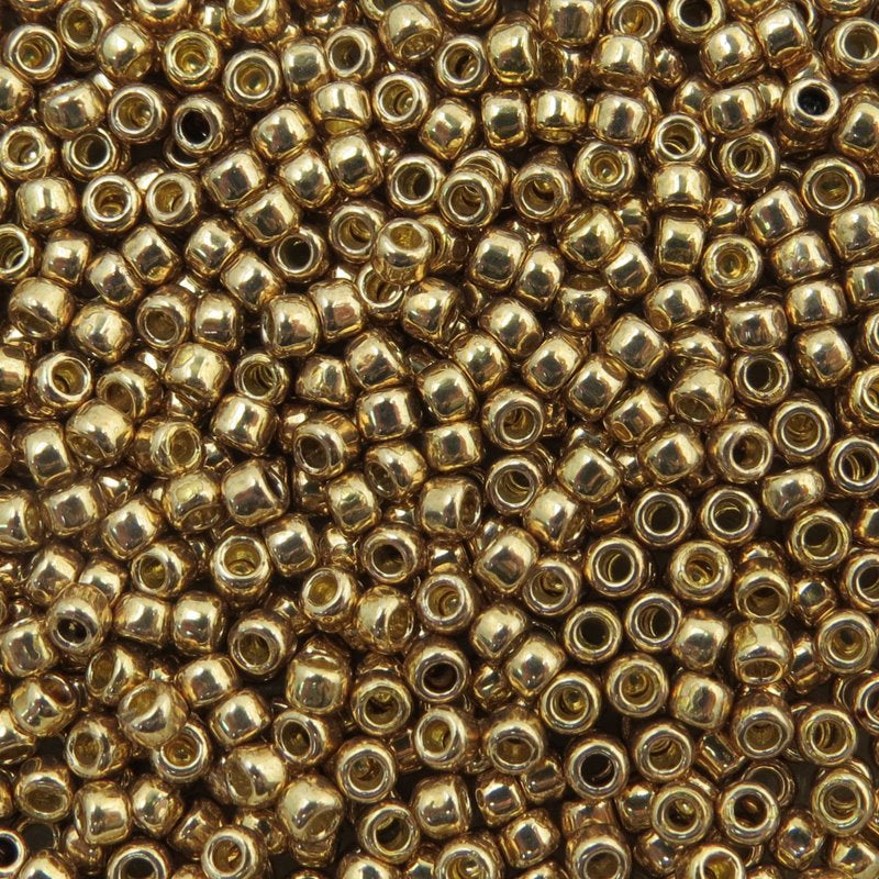Toho Seed Beads - 11/0 - Galvanized Light Gold [Permanent Finish]