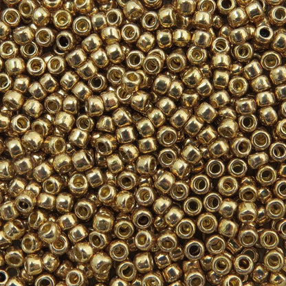 Toho Seed Beads - 11/0 - Galvanized Light Gold [Permanent Finish]