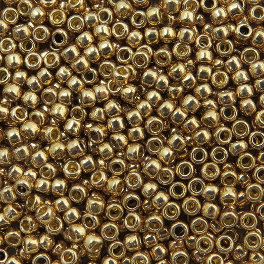 Toho Seed Beads - 11/0 - Galvanized Light Gold [Permanent Finish]