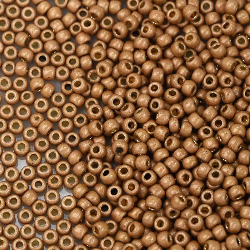 Toho Seed Beads - 11/0 - Matte Champagne [Permanent Finish]