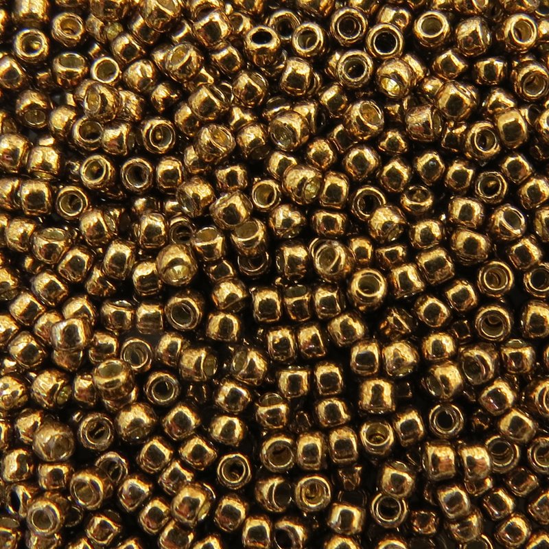 Toho Seed Beads - 11/0 - Galvanized Dark Bronze [Permanent Finish]