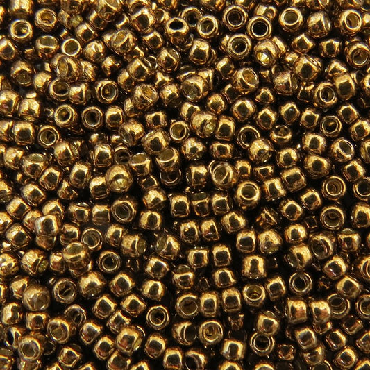 Toho Seed Beads - 11/0 - Galvanized Dark Bronze [Permanent Finish]