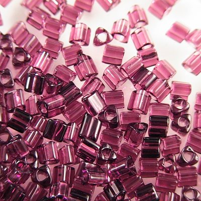Toho Triangles - 11/0 - Transparent Amethyst