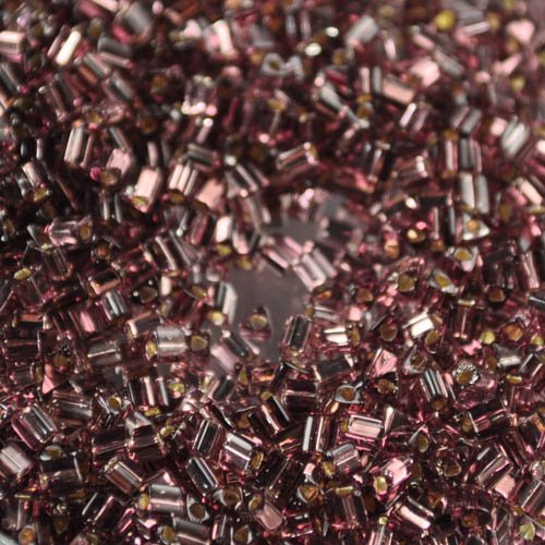 Toho Triangles - 11/0 - Silver Lined Amethyst