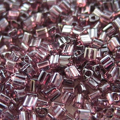 Toho Triangles - 11/0 - Transparent Lustered Light Amethyst