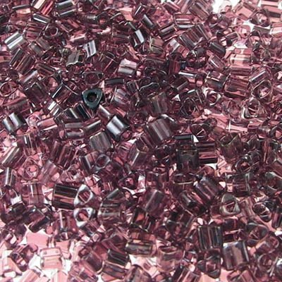 Toho Triangles - 11/0 - Transparent Lustered Light Amethyst