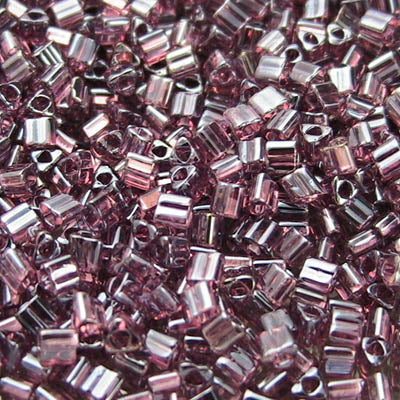 Toho Triangles - 11/0 - Transparent Lustered Dark Amethyst