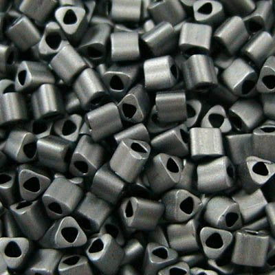 Toho Triangles - 11/0 - Matte Gunmetal